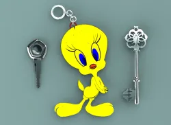 Tweety Key Chain