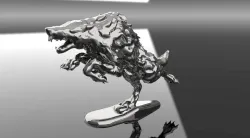 Wolf Hood Ornament