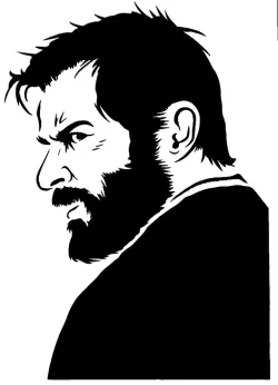 Wolverine Stencil 8