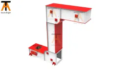 Zincirli Kovalı Elevator (Chain Bucket Elevators)