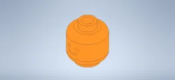011 Studycadcam 3D CAD Exercise 11 Autodesk Inventor Pro/ solidworks / lego´s head