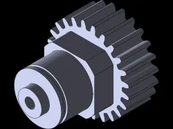 18T Gear Hub for T81 wheels