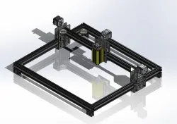 2-Axis Laser Diode CNC Cutter/Engraver