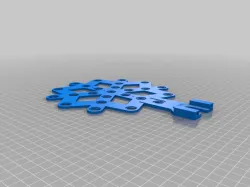 25 Pixel Yard Snowflake Stake