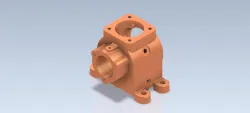 3D CAD Basic exercise/ Box and Shell parts drawing modeling- Box Shell/Carcasa de Caja/Autodesk Inventor Pro