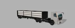 Ashok leyland gas trailer truck