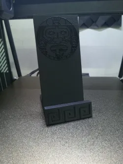 Aztec Face Phone Stand