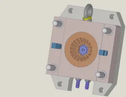 Bevel gear mold