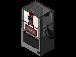 BIBO 2 Touch 3d Printer /w upgrades