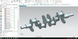 Boxer Engine Crankshaft