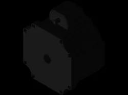 Brake to stepper motor