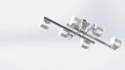 Ceiling lamp "Cube"