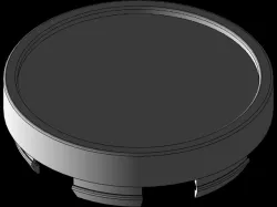 Centre cap for aftermarket 1alloy wheel