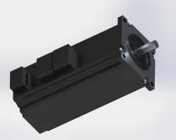 Closed loop stepping motor Brake type 57CME23-BZ