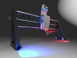 CNC X axis gate
