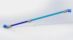 Coupling - Cardan - Telescopic Joint 3 (Acople - Cardan - Junta Telescópica 3)