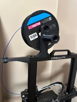 Creality-compatible filament spool holder and CR6SE top mounts