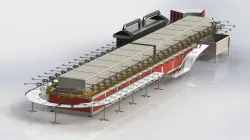 Crimped Enamel Coating Machine
