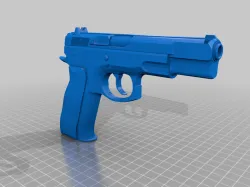 CZ 75 From Sketchfab