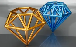 Diamond shape pipe frame