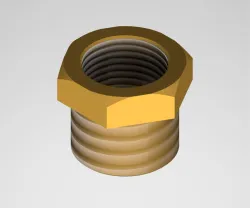 Fitting Pneumatic Double Nipples