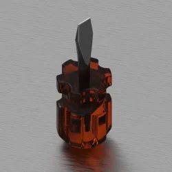 Flat DPH screwdriver