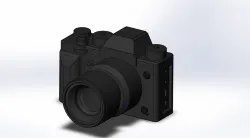 Fujifilm X-T3 (SolidWorks CAD model)