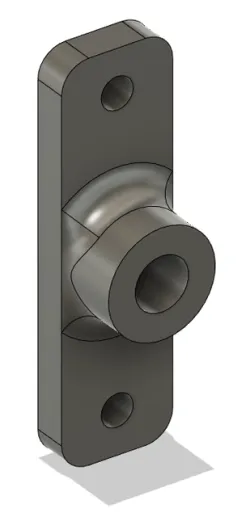 Fusion 3 410 Bowden Tube attachment point - hot end