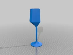 Heart-shaped Champagne Glass