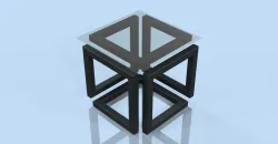 Infinity cube table