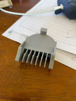 Krypton shaving clip