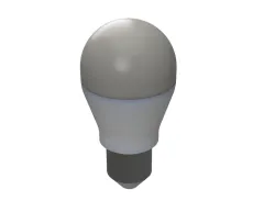 Led lamp lexman RUK-L2-E27-P-08