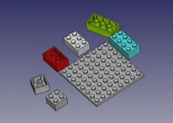 Lego bricks