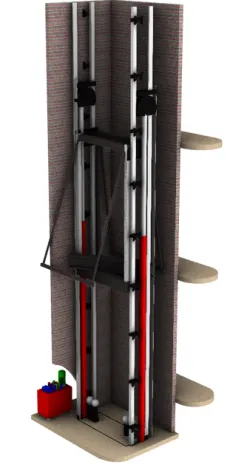 lift-carrier-platform escalator-elevator-crane-winch