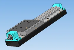 Linear motion mechanism with screw drive