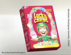 Lucky Charms - Cereal Box