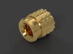 M2.5 brass threaded insert