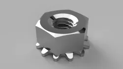 M3-M6 Hex Nut Serrated Washer (K-lock, Keps)