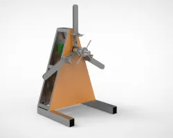 Mechanical Drum Sheet Decoiler Machine