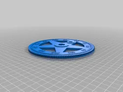 Mechanical Planetarium - Remixed Calendar and Finger Wheels