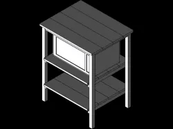 Microwave Table