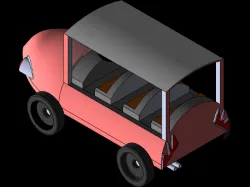 Mini car model in solidworks