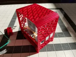 Mini Desktop Case for Raspberry Pi 5 with Ice Tower Cooler and Bottom NVME Board