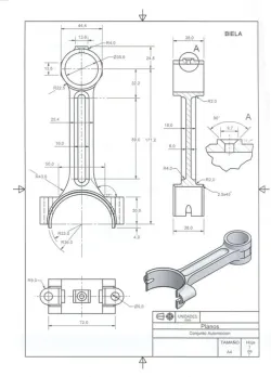 Motor 4 Cilindros/ 4 Cylindrer Engine