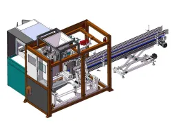 Otomatik torbalama ve paketleme makinesi ( Automatic bagging and packaging machine)