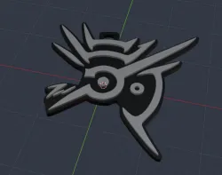 Outsider's mark - Dishonored keychain