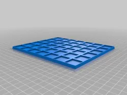Parametric movement tray generator for Warhammer Fantasy to The Old World 