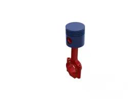 Piston and Piston rod