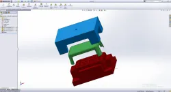 Plastic Stool Mold - Assembly