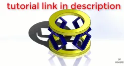 Platsic spring 3D design in solidworks
